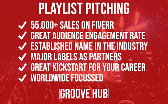 Gig Preview - Pitch music to a big network of organic playlists