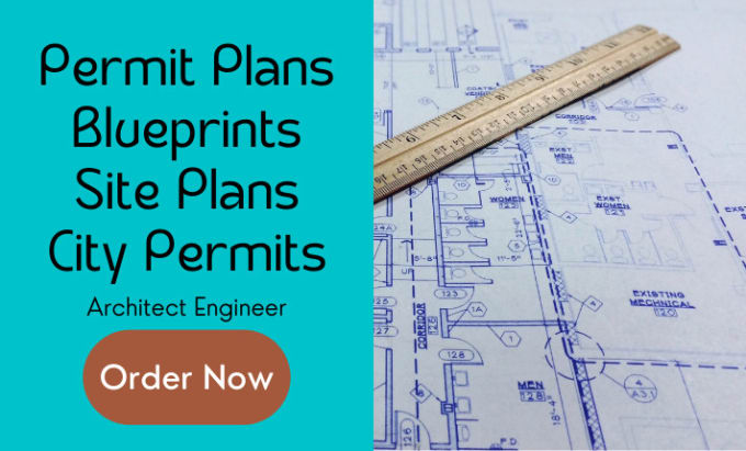 Bestseller - draft architectural blueprints, and permit plans for city permit