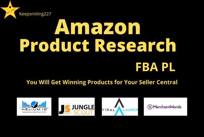 Gig Preview - Do amazon product research fba wholesale UK USA marketplace