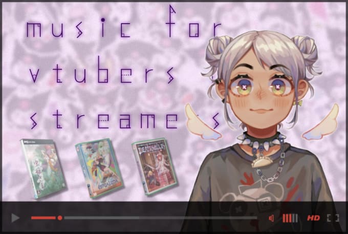 Gig Preview - Create music for virtual youtubers and streamers