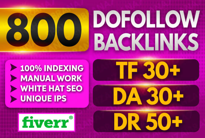 Gig Preview - Create permanent high tf, dr, da homepage seo backlinks