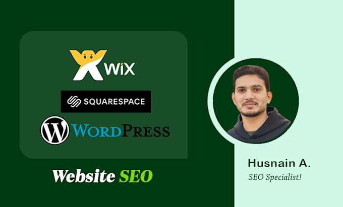 Gig Preview - Do wix SEO, squarespace, and wordpress website  optimization