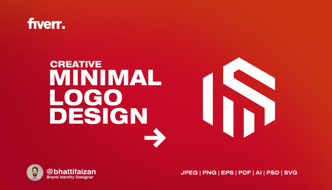 Gig Preview - Design a flat and minimalist logo with free source files