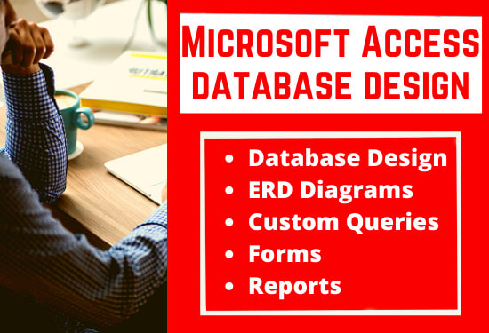 Gig Preview - Create your ms access databases with forms, reports, queries