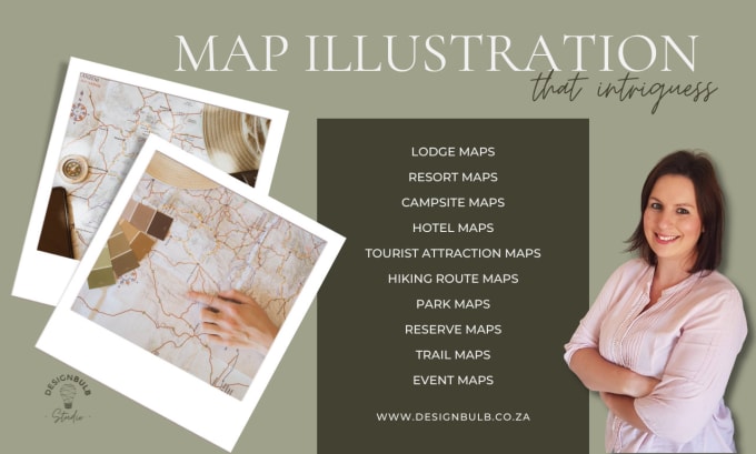 Gig Preview - Create customized map illustrations