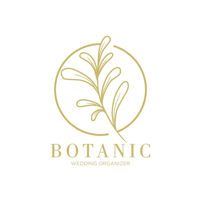 Gig Preview - Create hand drawn botanical boho modern logo for you