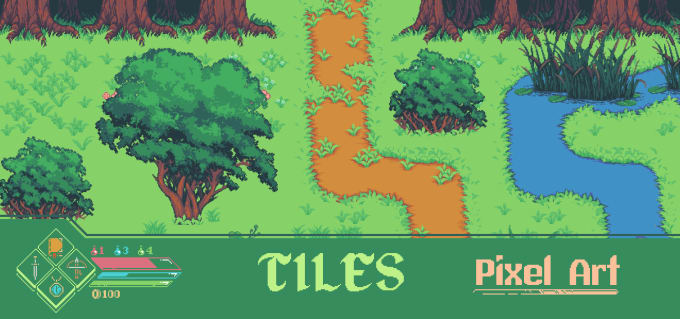 Gig Preview - Do pixel tileset for game