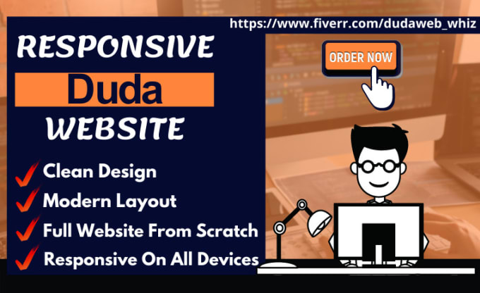 Gig Preview - Create a desktop or mobile friendly duda website