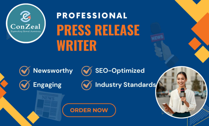 Gig Preview - Write press release for your product or service