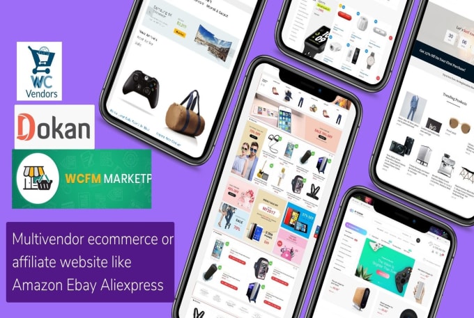 Bestseller - build multivendor woocommerce website with wcfm dokan plugin