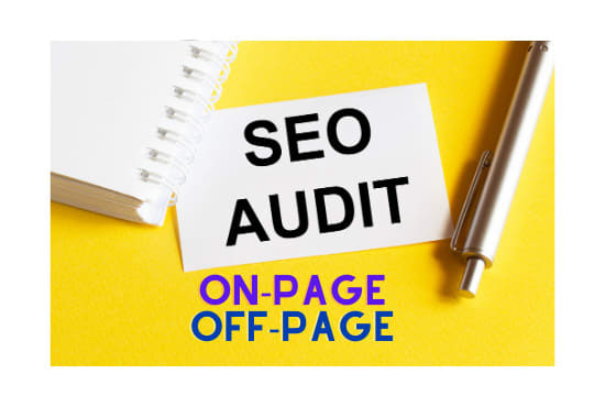 Gig Preview - Create profissional SEO audit report with action plan