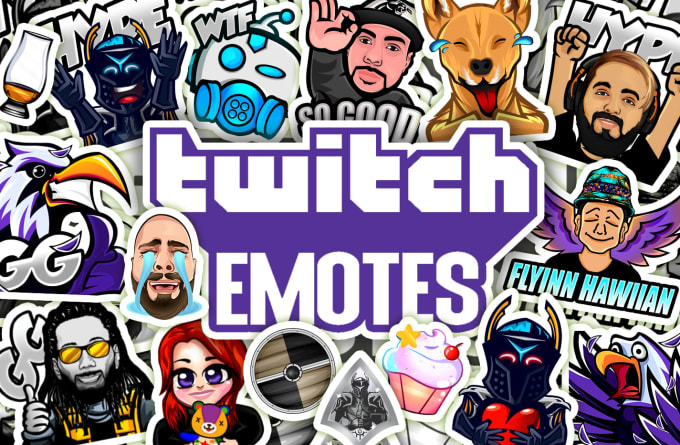 Gig Preview - Draw awesome custom twitch emotes or sub badges