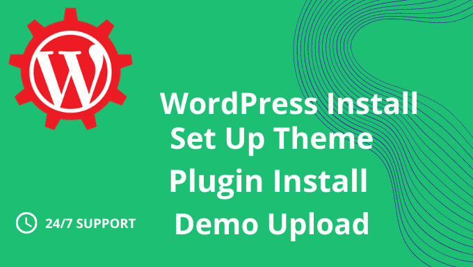 Gig Preview - Install wordpress, setup theme, and upload demo