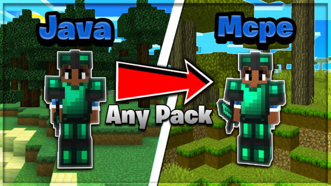 Gig Preview - Convert any java pvp texture pack to mcpe