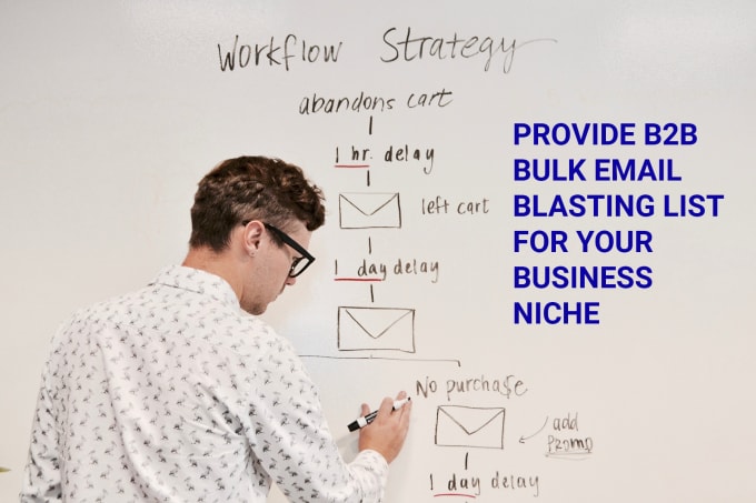 Gig Preview - Provide b2b bulk email blasting list for your business niche