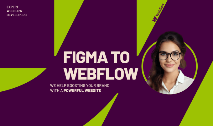 Gig Preview - Convert figma to webflow website webflow landing page