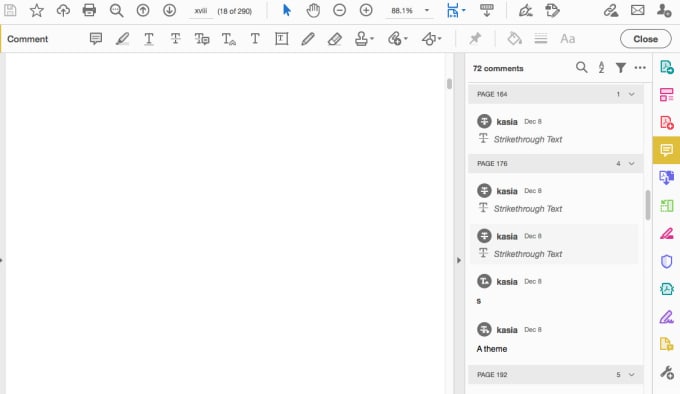 Gig Preview - Proofread pdfs using the comment feature on adobe