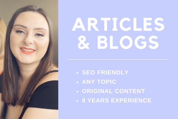 Gig Preview - Write an SEO friendly blog article