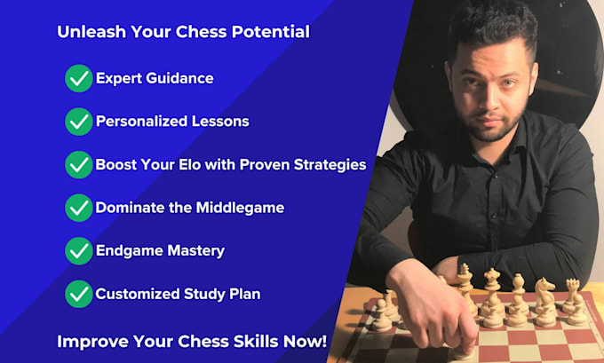 Gig Preview - Be your chess coach and give you quality chess lessons