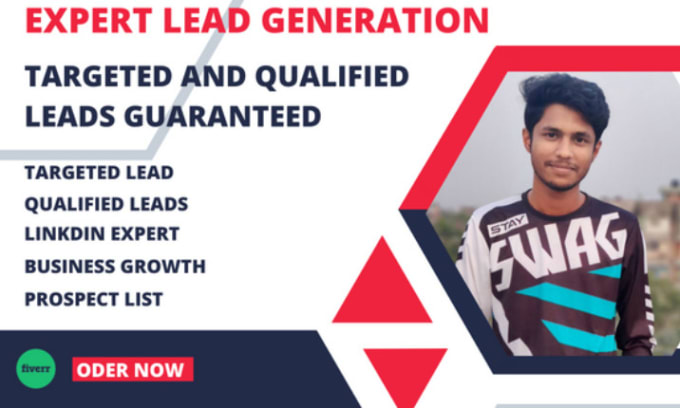 Gig Preview - Provide b2b lead generation, list building and prospect email list