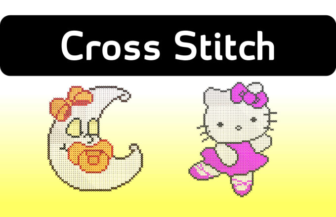 Gig Preview - Do cross stitch digitizing or pattern for you