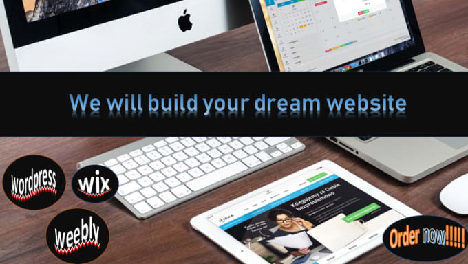 Gig Preview - Design, redesign or migrate your wix, weebly or wordpress website