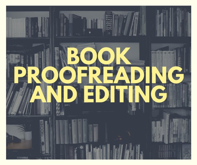 Gig Preview - Proofread and edit your book