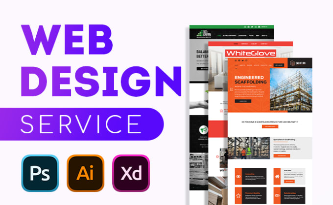 Gig Preview - Make a responsive website UI design for your business