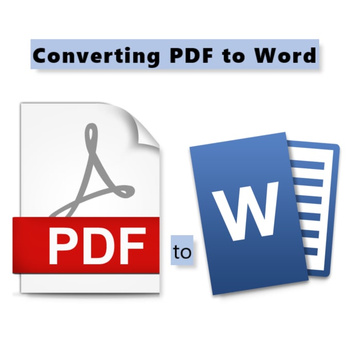 Gig Preview - Convert PDF to word, and image to word