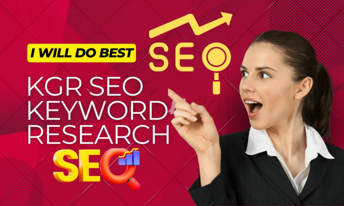 Gig Preview - Do best kgr SEO keywords research for website ranking