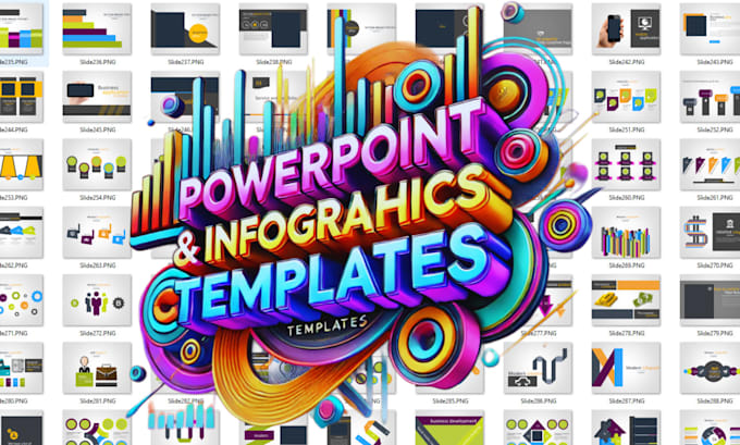 Gig Preview - Provide pack of powerpoint templates infographics PPT pptx