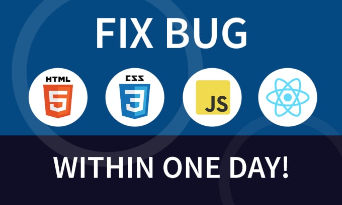 Gig Preview - Fix html css javascript react js issues