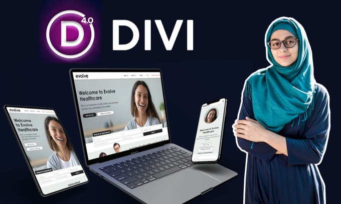 Gig Preview - Be divi expert for wordpress divi website, divi theme and divi builder