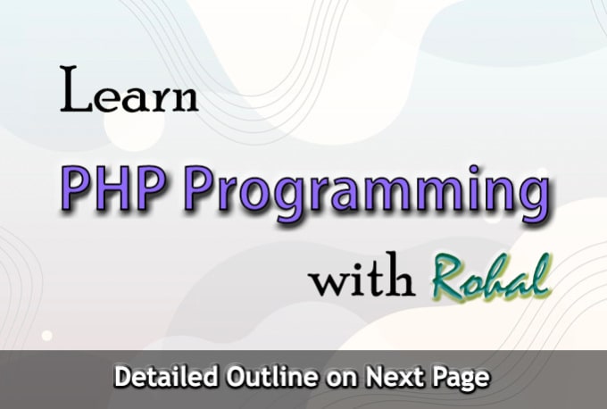 Gig Preview - Teach you php programming from basic level