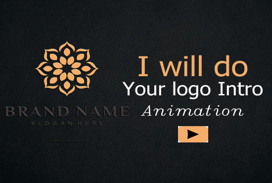 Gig Preview - Design your logo animation