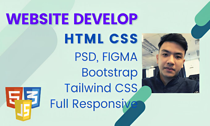 Gig Preview - Convert psd to html, figma to html, xd to html responsive