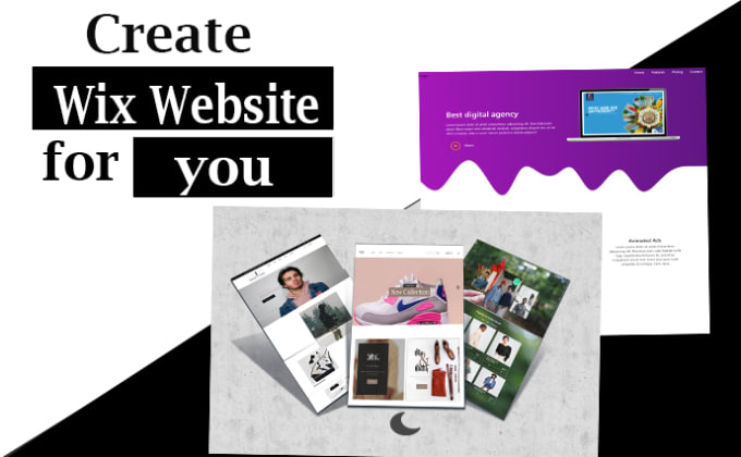 Gig Preview - Create wix website wix landing page for you