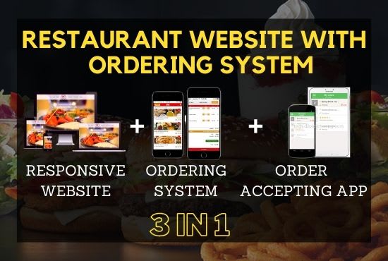 Gig Preview - Design restaurant website with online food ordering system