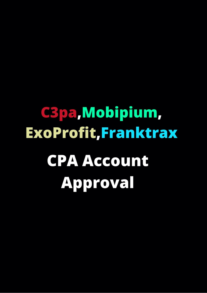 Gig Preview - Approve various cpa account for you