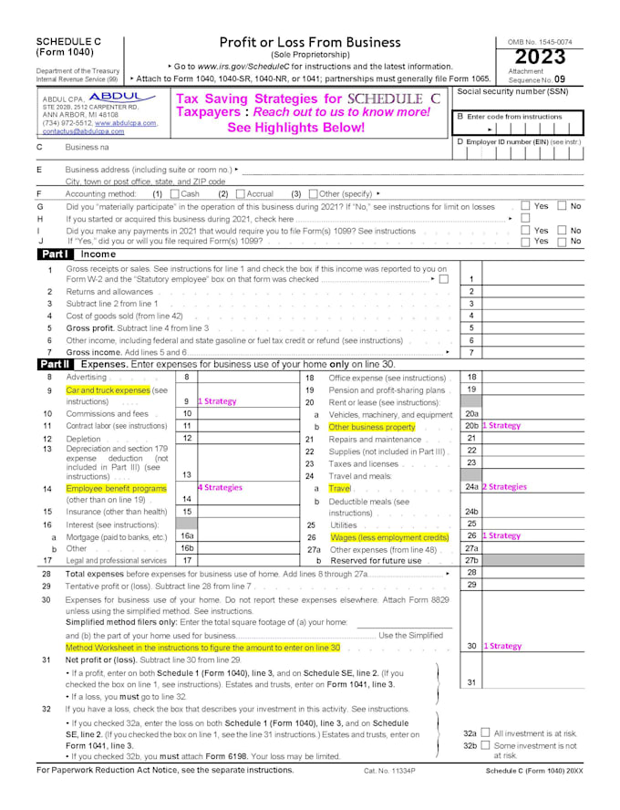 Gig Preview - Provide the quickbooks bookkeeping and CPA tax  planning