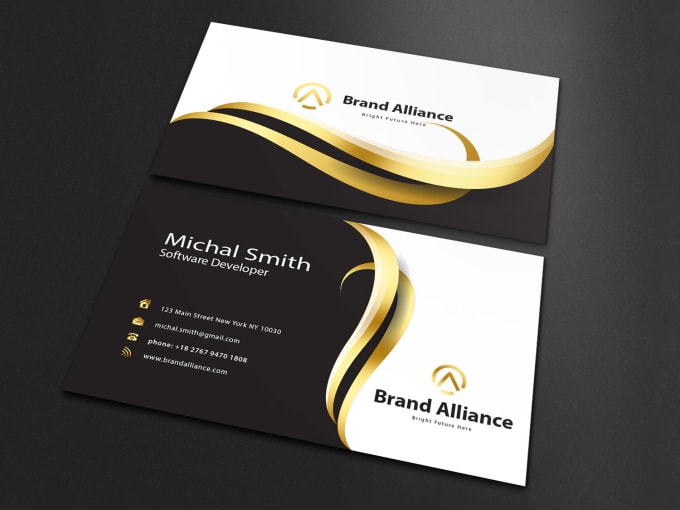 Gig Preview - Design minimal and elegant logo and business card for your business