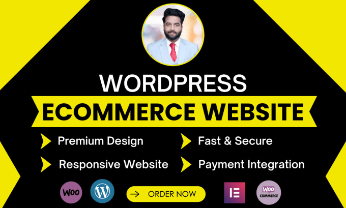 Gig Preview - Create a stunning ecommerce website in wordpress woocommerce store, online store