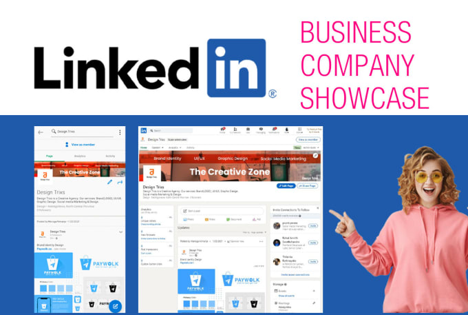 Gig Preview - Setup the linkedin business page correctly