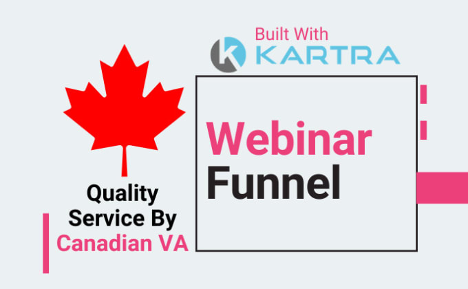 Gig Preview - Build kartra automated webinar evergreen funnel template