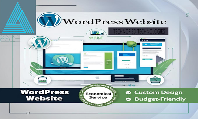 Gig Preview - Make wordpress website in most economical budget