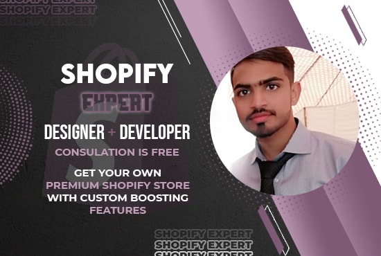 Gig Preview - Build a high converting shopify store or shopify website