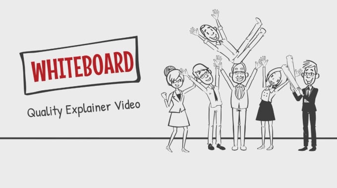 Gig Preview - Create whiteboard animation explainer video in 24 hours