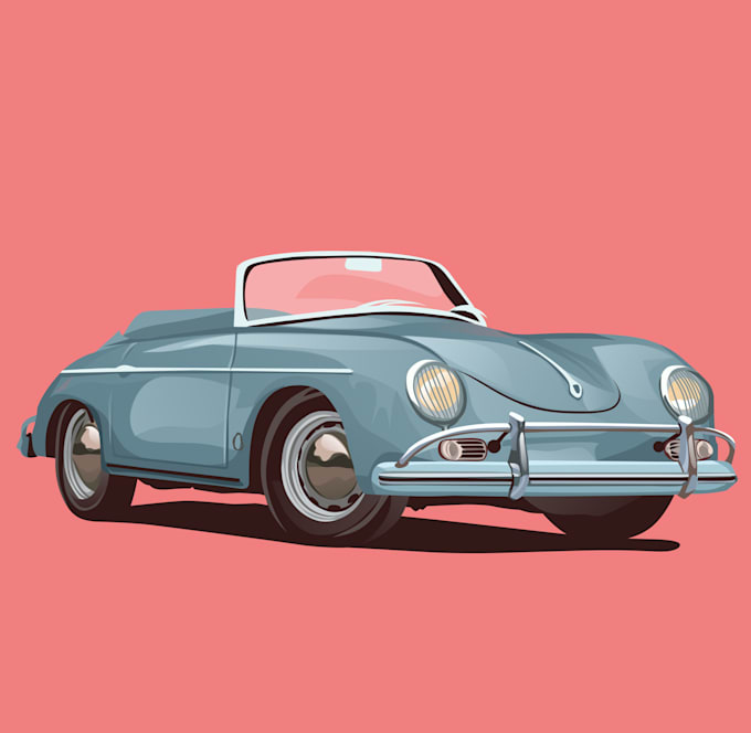 Bestseller - draw vector art cartoon from your car or any vehicle