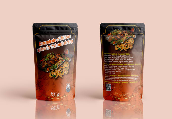 Gig Preview - Pouch design, food packaging, mylar bag, pouch bag, and pouch label