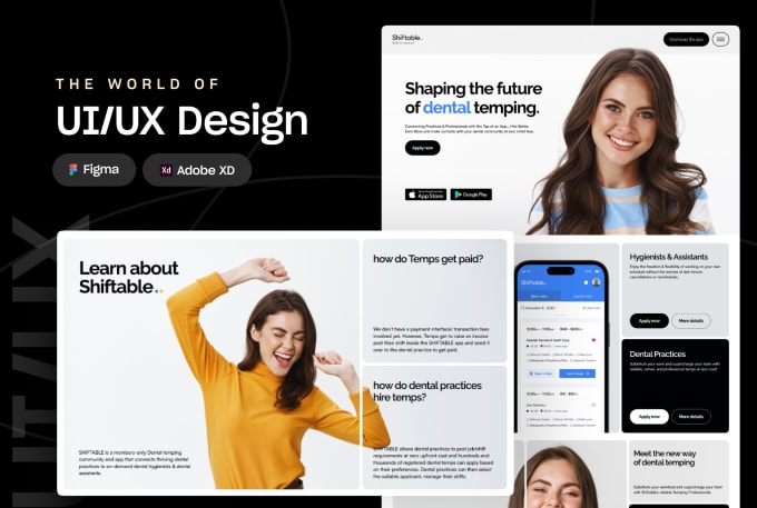 Gig Preview - Design quality website design or landing page in adobe xd